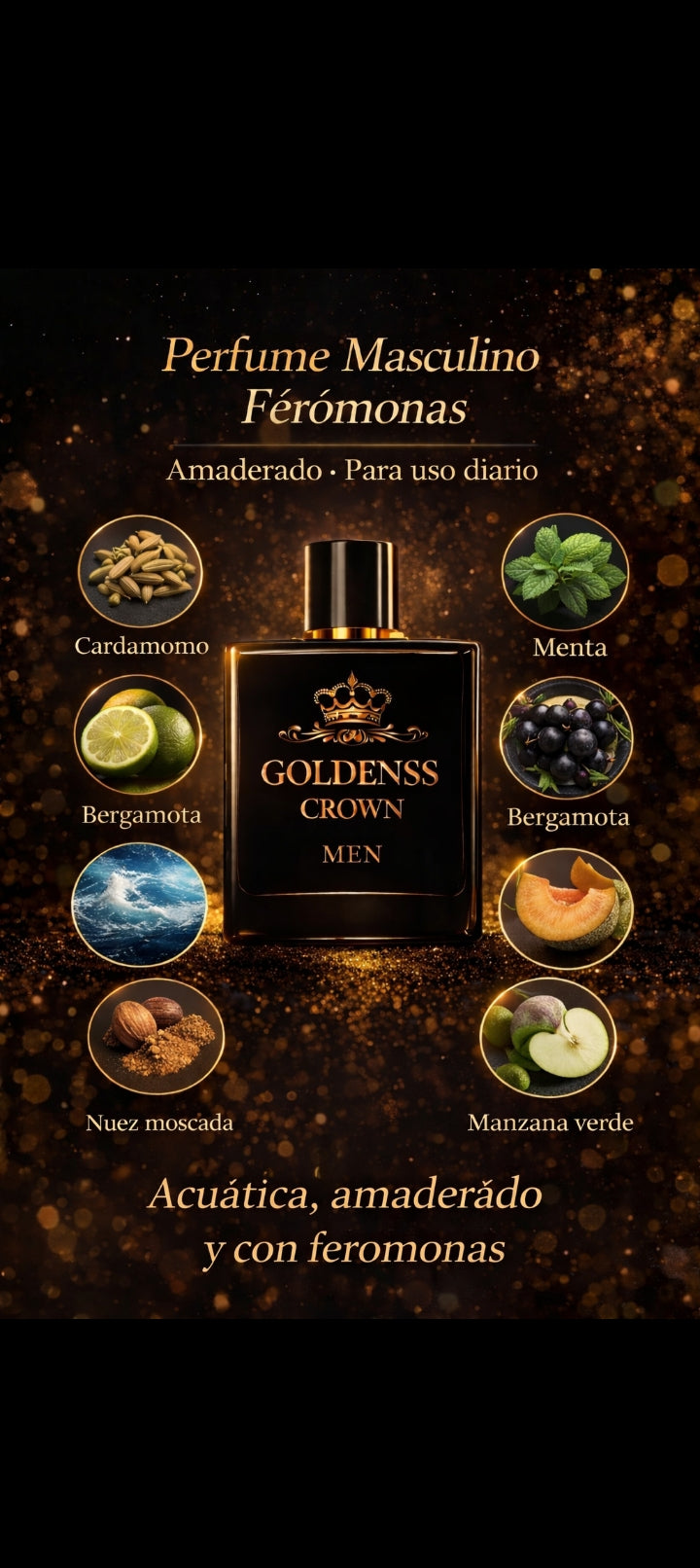Perfume Goldens Crown Men 100ml